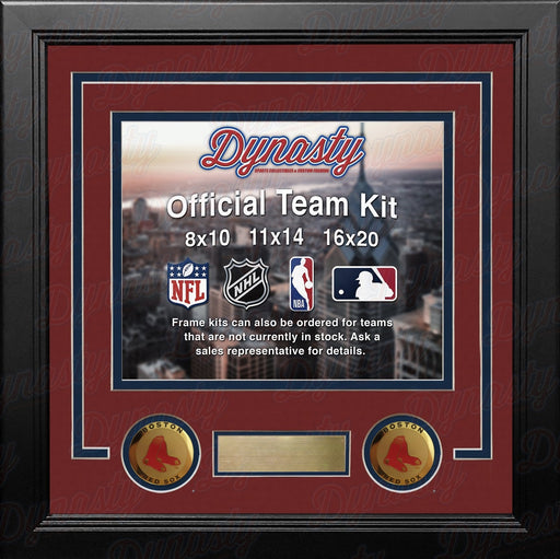 Boston Red Sox Custom MLB Baseball 8x10 Picture Frame Kit (Multiple Colors) - for just $29.99! 