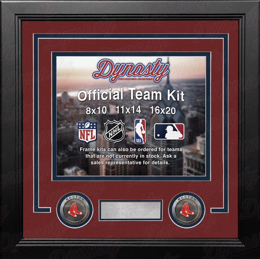Boston Red Sox Custom MLB Baseball 8x10 Picture Frame Kit (Multiple Colors) - for just $29.99! 