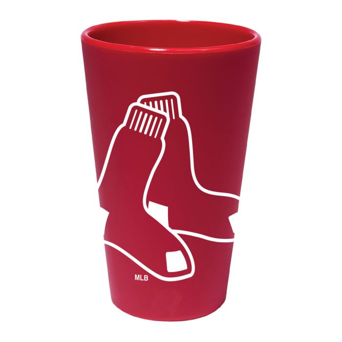 Boston Red Sox 16 oz Team Color Silicone Pint Glass - for just $19.99! 