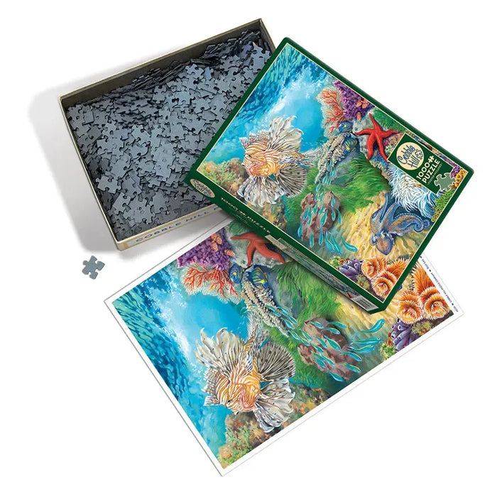 Reef Life 1000 Piece Jigsaw Puzzle Cobble Hill - for just $19.99! 