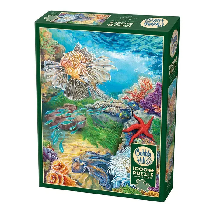 Reef Life 1000 Piece Jigsaw Puzzle Cobble Hill - for just $19.99! 
