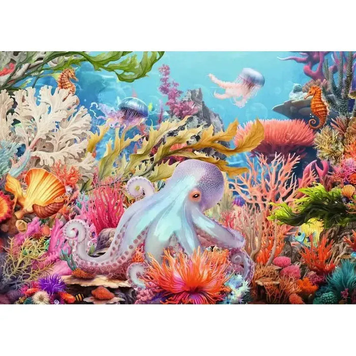Reef Life 500 Large Piece Jigsaw Puzzle Ravensburger - for just $24.99! 