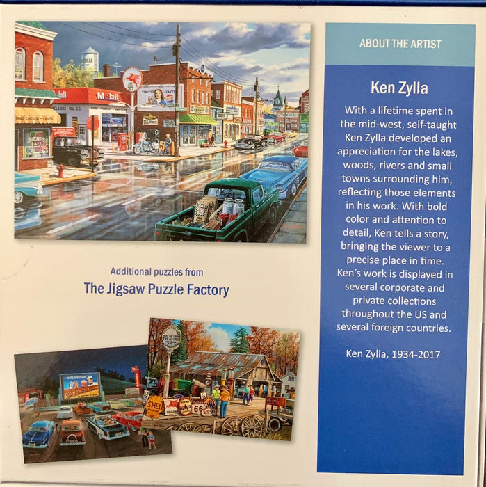 Reflections on Main Street Old Time Town 1000 Piece Jigsaw Puzzle Leap Year - for just $14.99! 