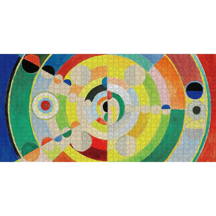 Relief-Disques by Robert Delaunay 1000 Piece Jigsaw Puzzle Pomegranate - for just $24.99! 