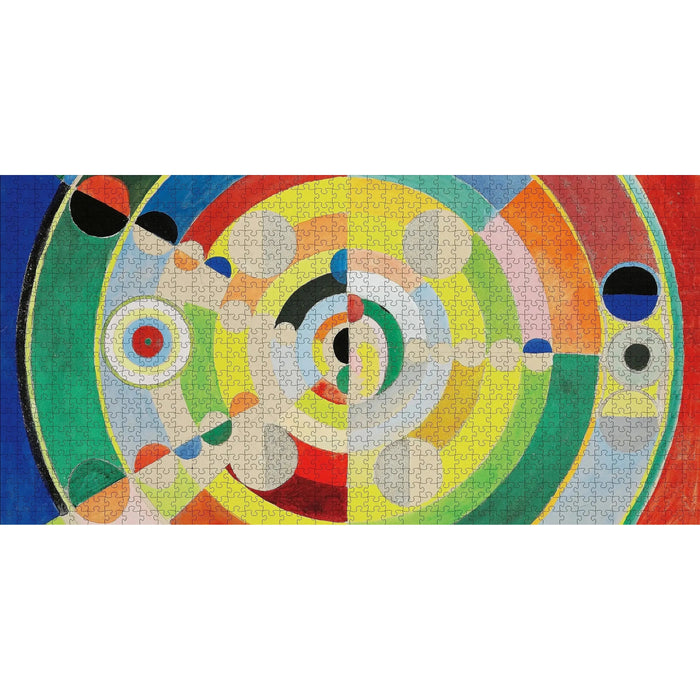 Relief-Disques by Robert Delaunay 1000 Piece Jigsaw Puzzle Pomegranate - for just $24.99! 