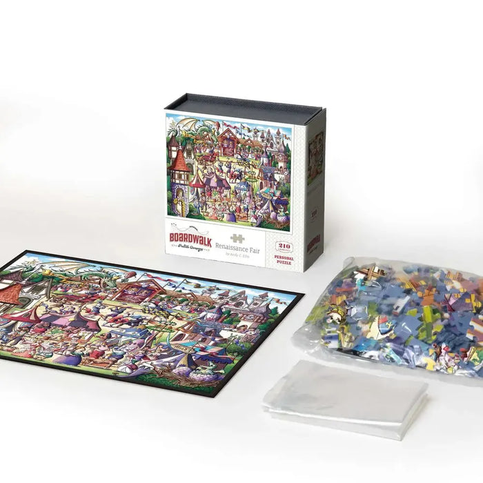 Renaissance Fair 210 Piece Jigsaw Puzzle Boardwalk - for just $11.99! 