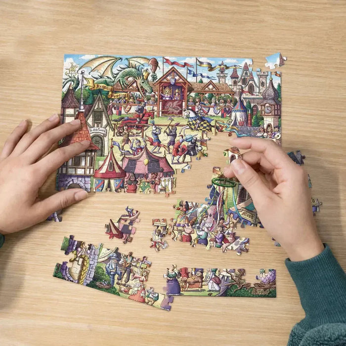 Renaissance Fair 210 Piece Jigsaw Puzzle Boardwalk - for just $11.99! 