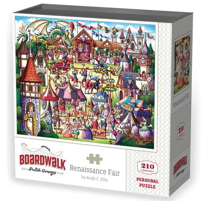 Renaissance Fair 210 Piece Jigsaw Puzzle Boardwalk - for just $11.99! 