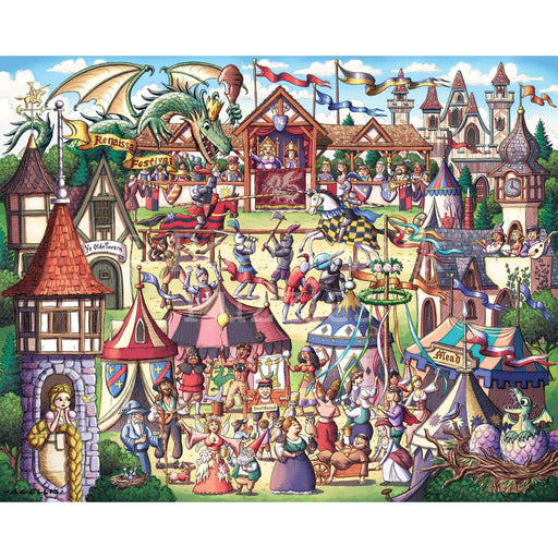 Renaissance Fair 500 Piece Jigsaw Puzzle Boardwalk - for just $21.99! 