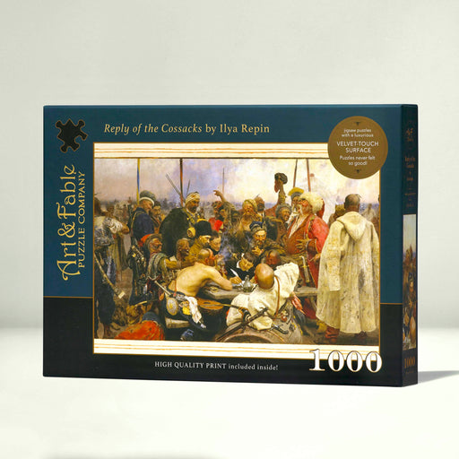 Reply of the Cossacks 1000 Piece Premium Jigsaw Puzzle Art & Fable - for just $34.99! 