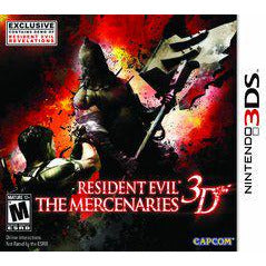 Front cover view of Resident Evil: The Mercenaries 3D - Nintendo 3DS