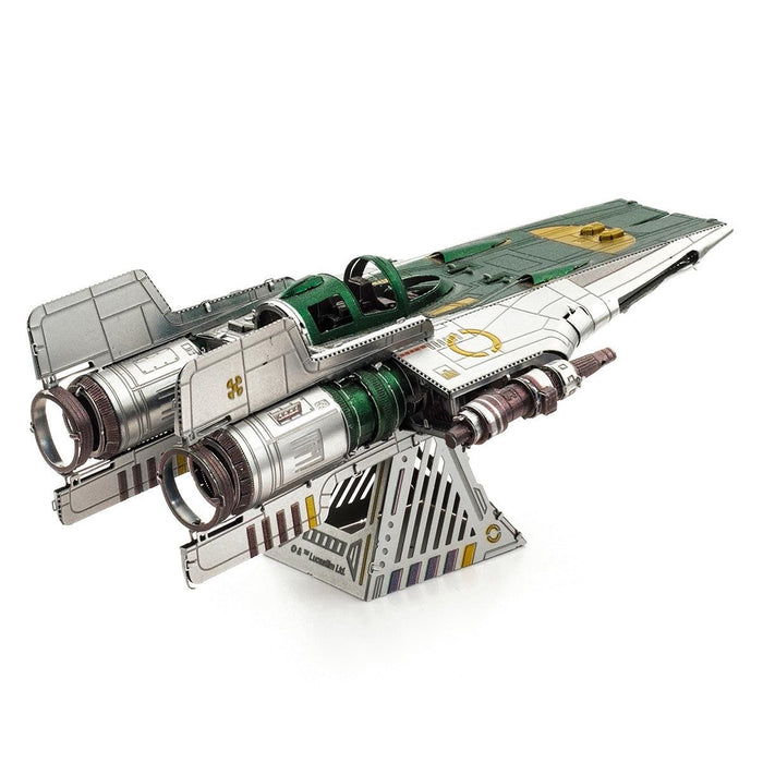Resistance A-Wing Fighter Star Wars 3D Steel Model Kit Metal Earth - for just $11.99! 