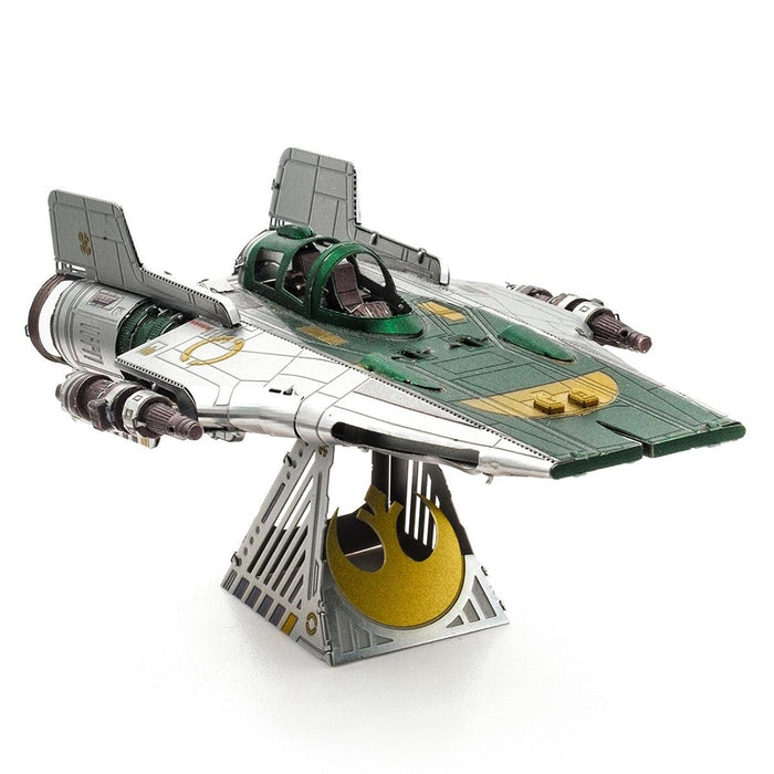 Resistance A-Wing Fighter Star Wars 3D Steel Model Kit Metal Earth - for just $11.99! 
