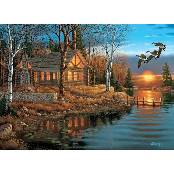 Rest Stop 1000 Piece Jigsaw Puzzle Cobble Hill - for just $19.99! 