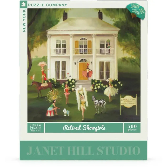 Retired Showgirls by Janet Hill 500 Piece Jigsaw Puzzle NYPC - for just $26.99! 