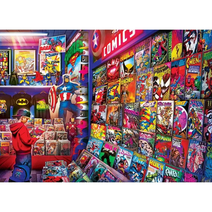 Retro Comic Bliss Pop Culture 1000 Piece Jigsaw Puzzle MasterPieces - for just $17.99! 