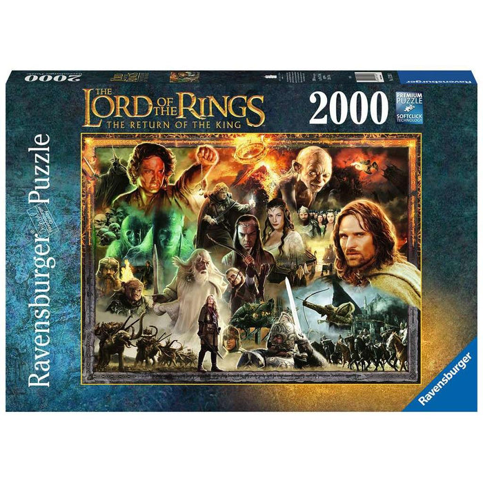 Return of the King LOTR 2000 Piece Jigsaw Puzzle Ravensburger - for just $49.99! 