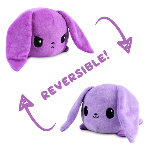 TeeTurtle Reversible Bunny: Purple (Mini) - Premium Toys and Collectible - Just $16.99! Shop now at Retro Gaming of Denver