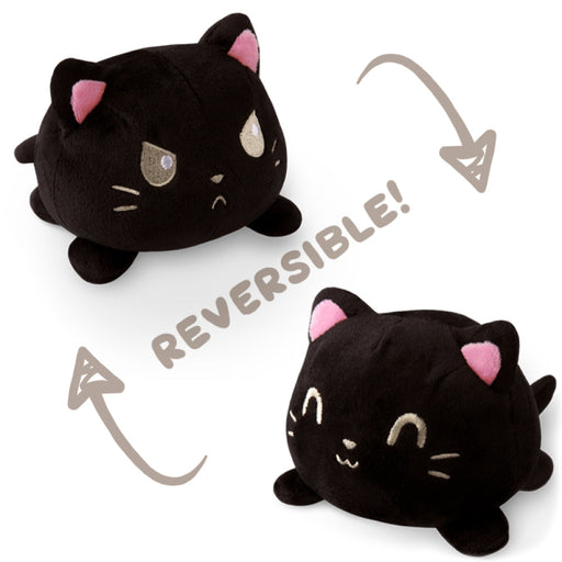 TeeTurtle Reversible Cat: Black (Mini) - Premium Toys and Collectible - Just $16.99! Shop now at Retro Gaming of Denver