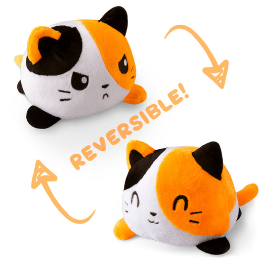 TeeTurtle Reversible Cat: Calico (Mini) - Premium Toys and Collectible - Just $16.99! Shop now at Retro Gaming of Denver