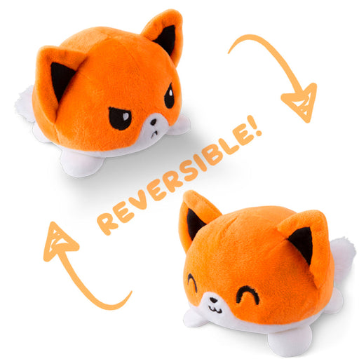 TeeTurtle Reversible Fox: Orange (Mini) - Premium Toys and Collectible - Just $16.99! Shop now at Retro Gaming of Denver
