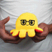 TeeTurtle Reversible Octopus: Yellow/Red Glasses (Mini) - for just $16.99! 