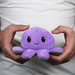 TeeTurtle Reversible Octopus: Purple/Gray (Mini) - for just $16.99! 