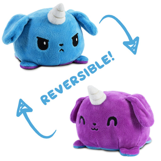 TeeTurtle Reversible Puppicorn: Purple/Blue (Mini) - Premium Toys and Collectible - Just $16.99! Shop now at Retro Gaming of Denver