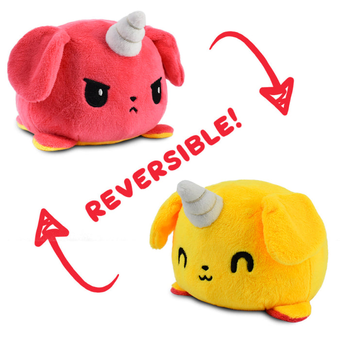 TeeTurtle Reversible Puppicorn: Yellow/Red (Mini) - for just $16.99! 