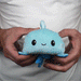 TeeTurtle Reversible Shark: Light Blue/Blue (Mini) - for just $16.99! 
