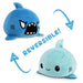 TeeTurtle Reversible Shark: Light Blue/Blue (Mini) - for just $16.99! 