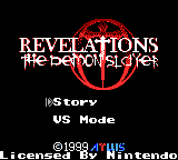 Revelations Demon Slayer Gameboy Color Reproduction Cart - for just $19.99! 