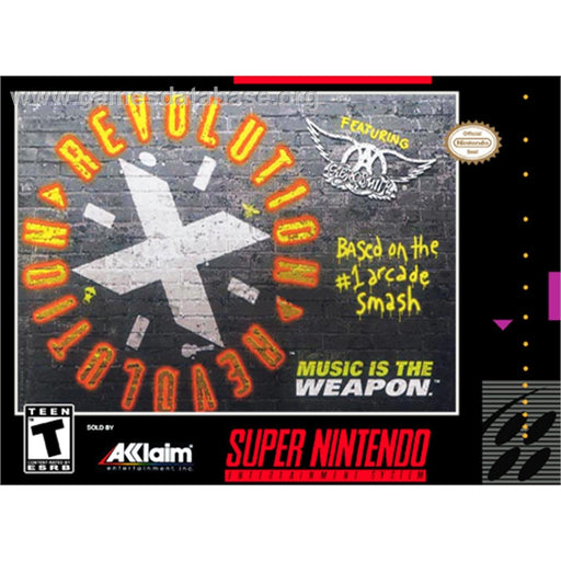 Revolution X (Super Nintendo) - Premium Video Games - Just $0! Shop now at Retro Gaming of Denver