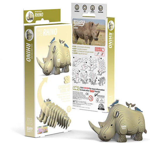 Rhino 3D Cardboard Model Kit Eugy - for just $11.99! 