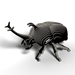 Rhino Beetle 3D Cardboard Model Kit Eugy - for just $11.99! 