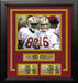 Jerry Rice & Joe Montana San Francisco 49ers 8" x 10" Framed Football Photo with Engraved Autographs - for just $79.99! 