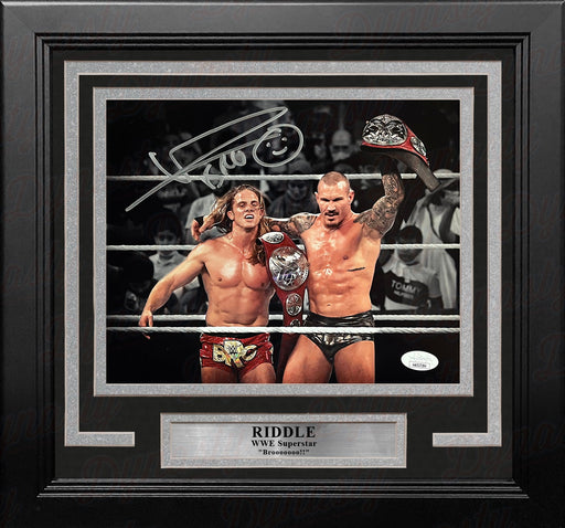 Riddle RK-Bro Autographed Framed WWE Wrestling Photo - for just $139.99! 