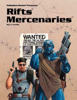 Rifts RPG: Mercenaries - for just $24.99! 