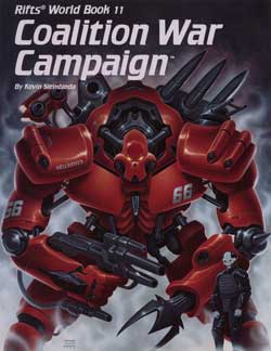 Rifts World Book 11: Coalition War Campaign - for just $26.99! 