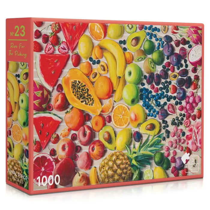 Ripe for the Picking 1000 Piece Jigsaw Puzzle Final Piece - for just $19.99! 
