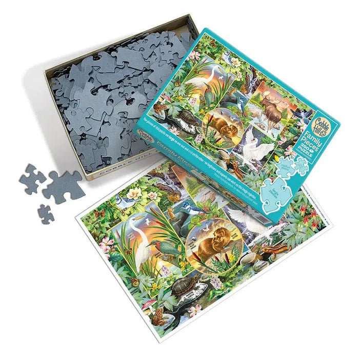 River Magic 350 Piece Family Jigsaw Puzzle Cobble Hill - for just $17.99! 
