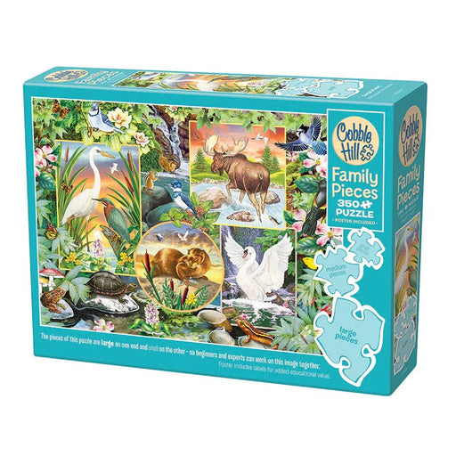 River Magic 350 Piece Family Jigsaw Puzzle Cobble Hill - for just $17.99! 