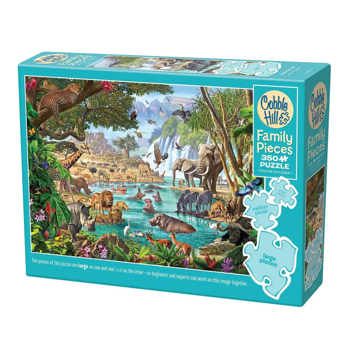 River of Life 350 Piece Family Jigsaw Puzzle Cobble Hill - for just $17.99! 