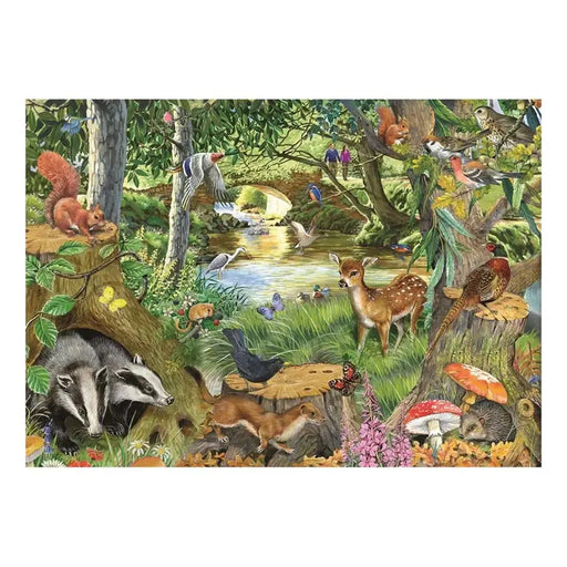 Riverside Glade 500 Big Piece Jigsaw Puzzle HOP - for just $29.99! 