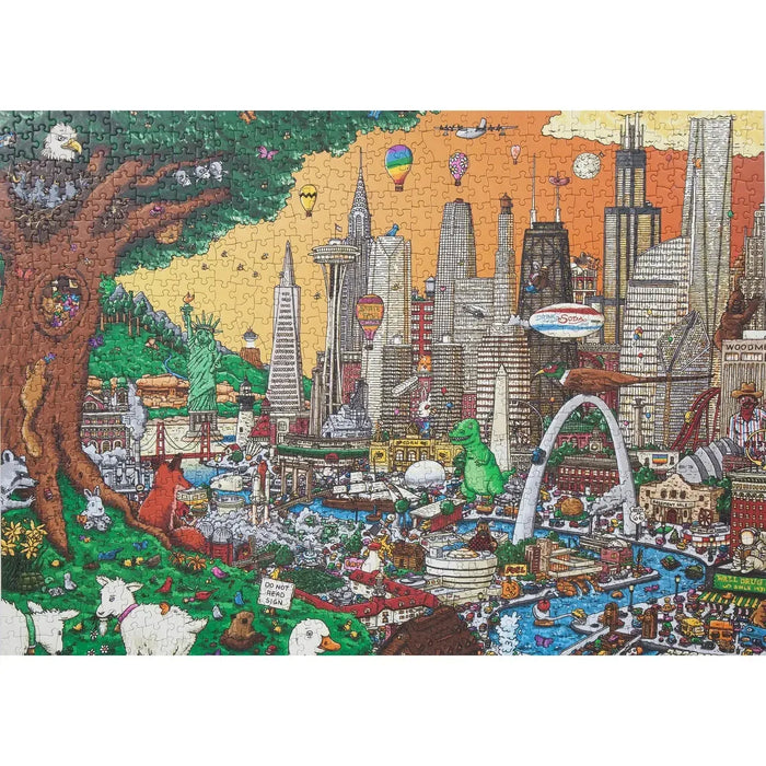 Road Trip 1000 Piece Jigsaw Puzzle Birdie - for just $32.99! 