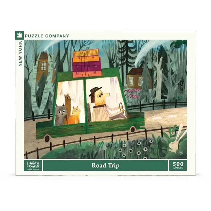 Road Trip by Adelina Lirius 500 Piece Jigsaw Puzzle NYPC - for just $26.99! 