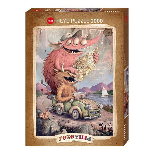 Road Trippin' 2000 Piece Jigsaw Puzzle Heye - for just $49.99! 