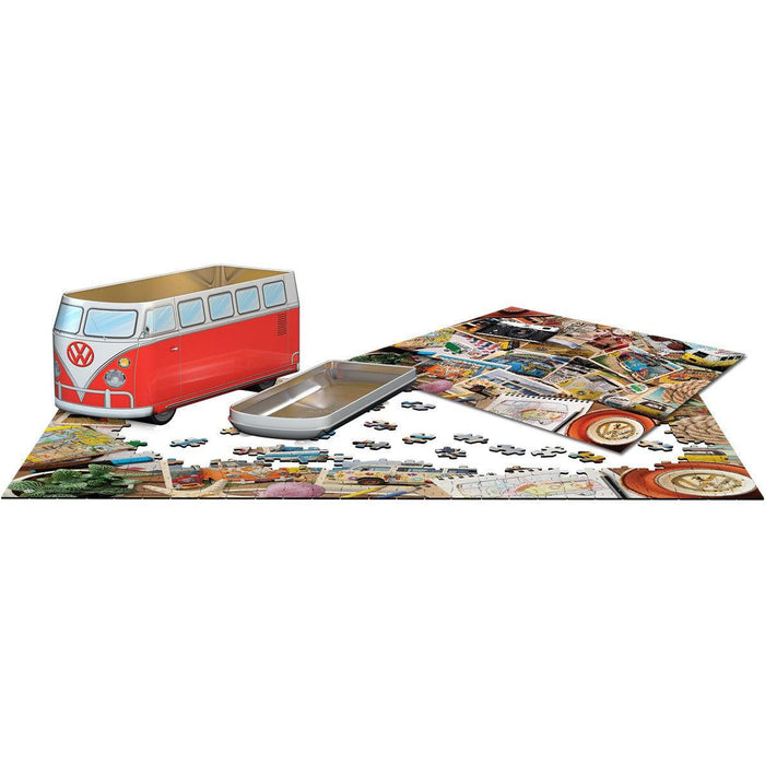 Road Trips VW Bus 550 Piece Jigsaw Puzzle in Tin Eurographics - for just $23.99! 