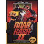 Front cover view of Road Rash II -Sega Genesis 