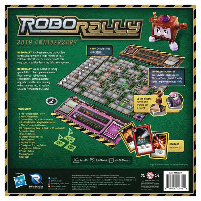 Robo Rally: 30th Anniversary Edition - for just $120! 